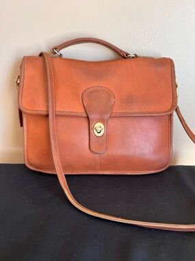 Vintage 80s Coach School Bag
